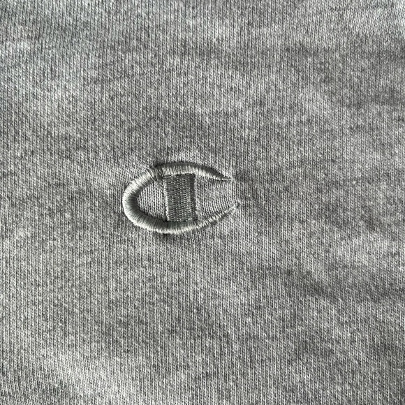 CHAMPION | 1/4 ZIP PULLOVER | LIGHT GREY | XS - Picture 5 of 8